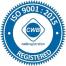 ISO 9001 2015 BLUE logo 4 Small