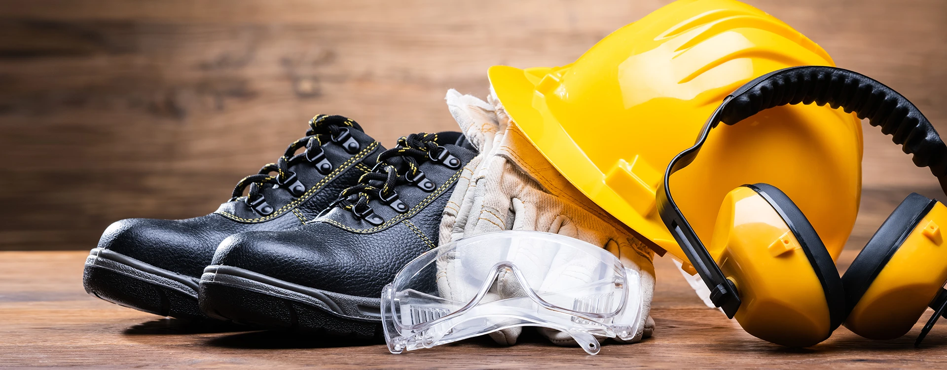 Safety supplies background